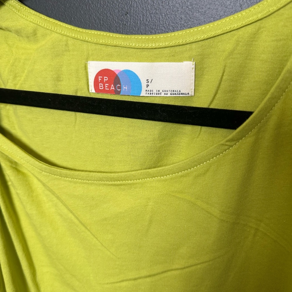 Free People | FP Beach Drew Midi | Green Twisted Sleeve | Small | NWOT |CALL OUT - Picture 5 of 9